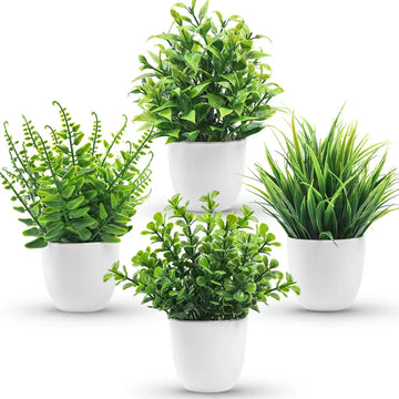 Lindahlia Kleine Kunstpflanzen Set – 4 Stück